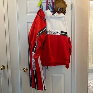 Brand new with rage Versace hoodie and track pants size M